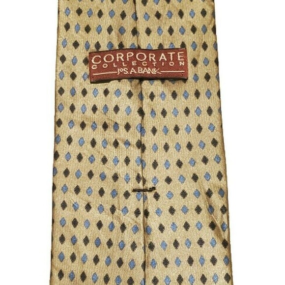 Jos. A. Bank Men Neck Tie  100% Silk Blue Multicolor - Picture 2 of 2